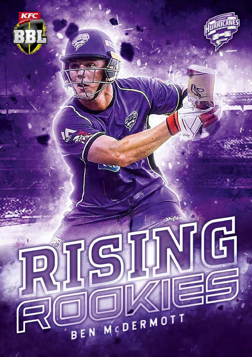 Rising Rookies, 2018-19 Tap'n'play CA BBL 08 Cricket - 1 to 16 - Pick Your Card