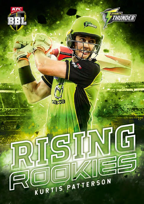 Rising Rookies, 2018-19 Tap'n'play CA BBL 08 Cricket - 1 to 16 - Pick Your Card