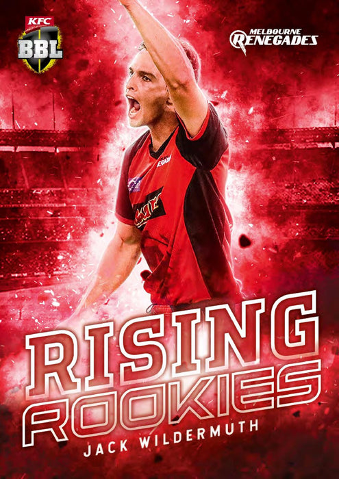 Rising Rookies, 2018-19 Tap'n'play CA BBL 08 Cricket - 1 to 16 - Pick Your Card