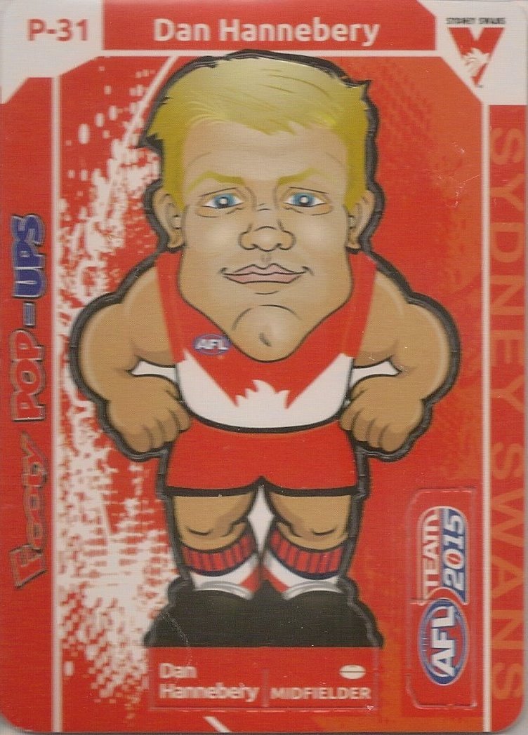 Dan Hannebery, Footy Pop-Ups, 2015 Teamcoach AFL