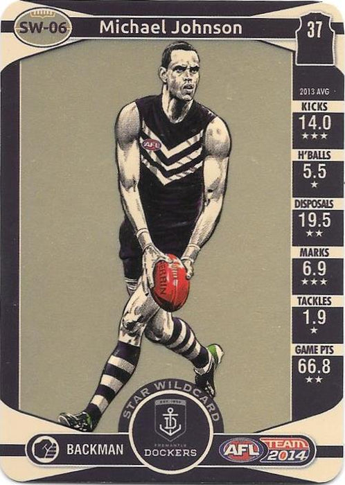 Michael Johnson, Star Wildcard, 2014 Teamcoach AFL