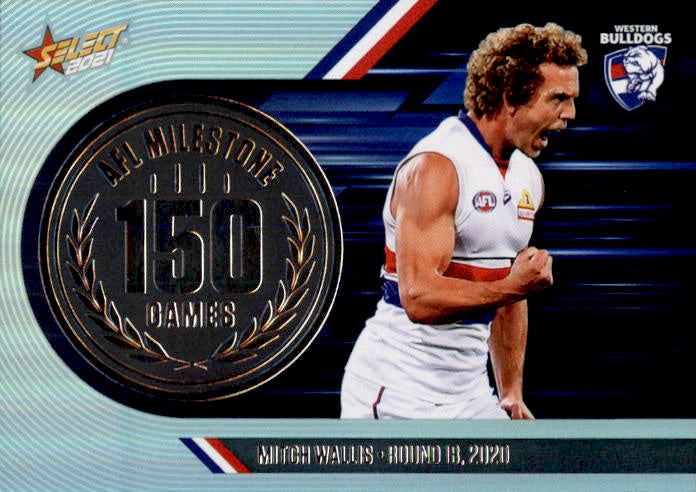 Mitch Wallis, 150 Games Milestone, 2021 Select AFL Footy Stars