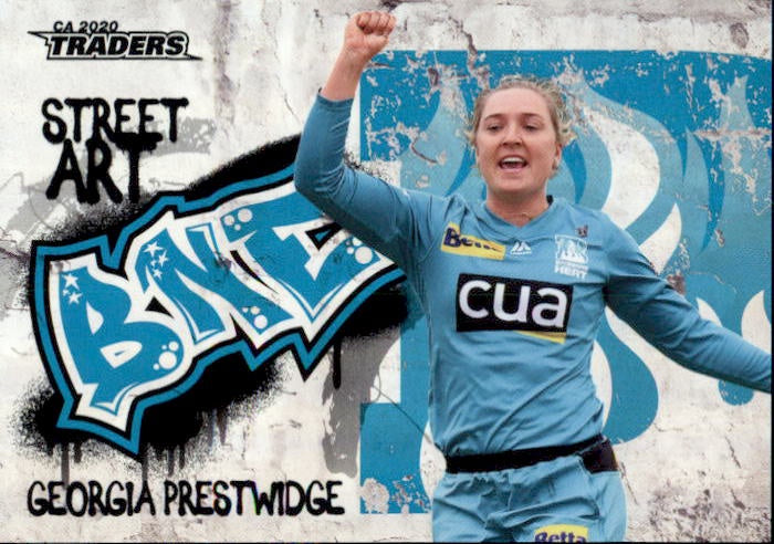 Georgia Prestwidge, Street Art, 2020-21 TLA Cricket Australia and BBL