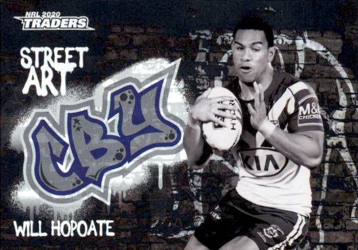 Will Hopoate, Black Street Art, 2020 TLA Traders NRL