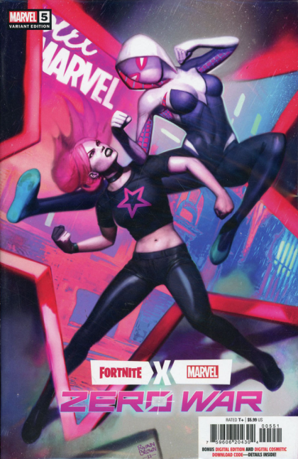 Fortnite x Marvel Zero War #5 Brown Variant Comic