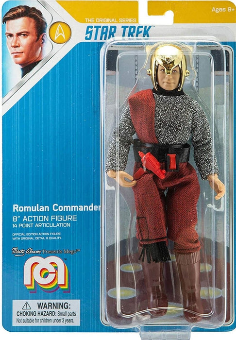 Star Trek Romulan Commander, 8" Action Figure, MEGO Sci-Fi