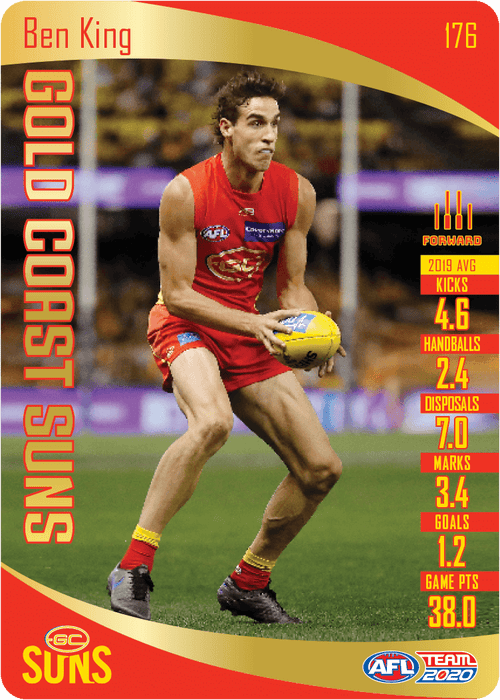 Ben King, Gold, 2020 Teamcoach AFL