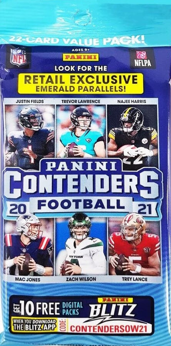 2021 Panini Contenders Football Hobby Fat Pack