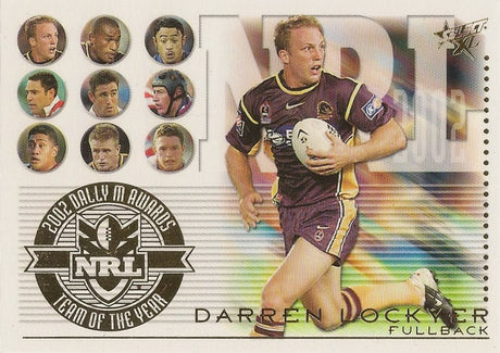 Darren Lockyer, Team of the Year, 2003 Select NRL XL