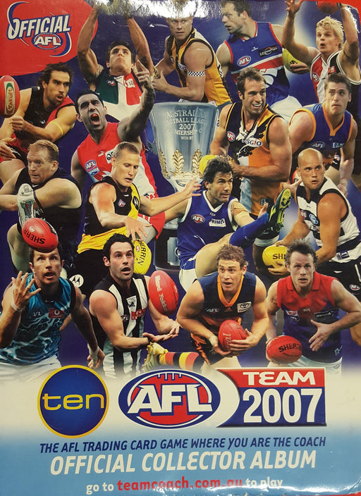 2007 Teamcoach AFL Set in Album