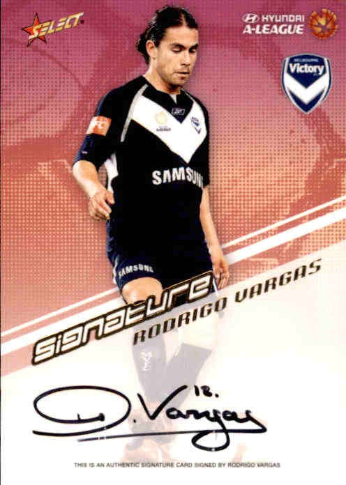 2008 Select A-League Soccer Signature Set of 8 Cards