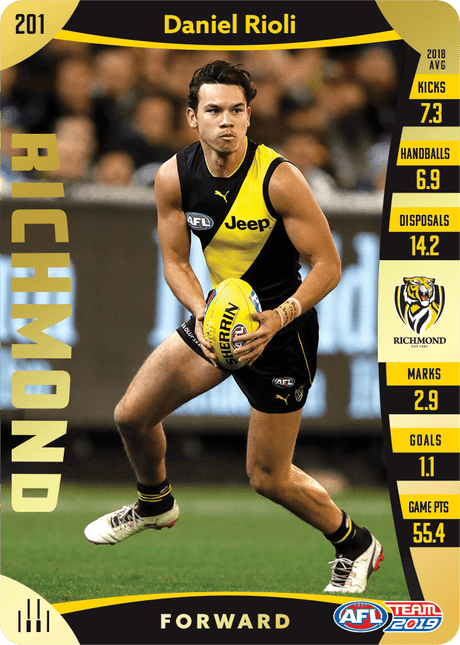 Daniel Rioli, Gold, 2019 Teamcoach AFL