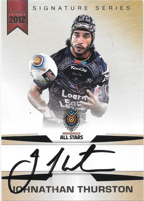 Johnathan Thurston, All-Stars, Signature Series, 2012 ESP Limited NRL