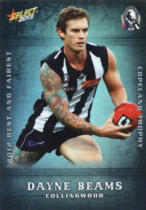 Dayne Beams, Best & Fairest, 2013 Select AFL Champions