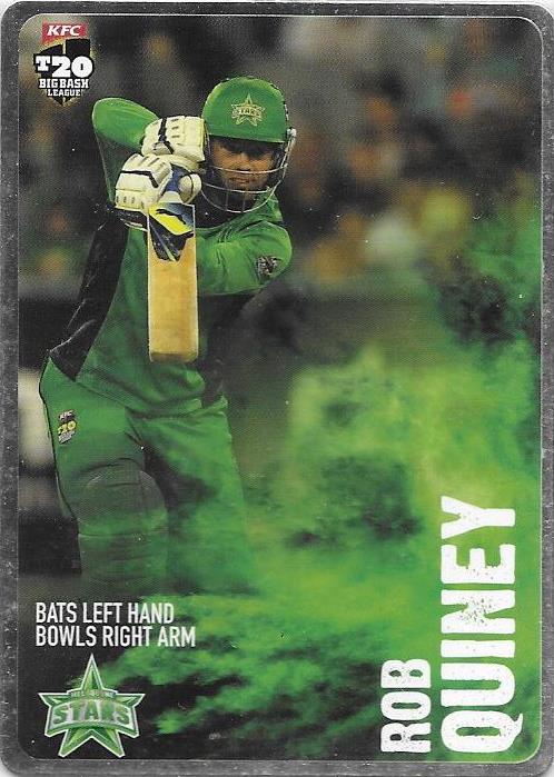 2014-15 Tap'n'play CA BBL Silver Parallel Cricket card - 1 to 100 - Pick Your Card