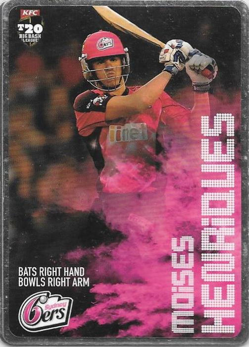 2014-15 Tap'n'play CA BBL Silver Parallel Cricket card - 1 to 100 - Pick Your Card