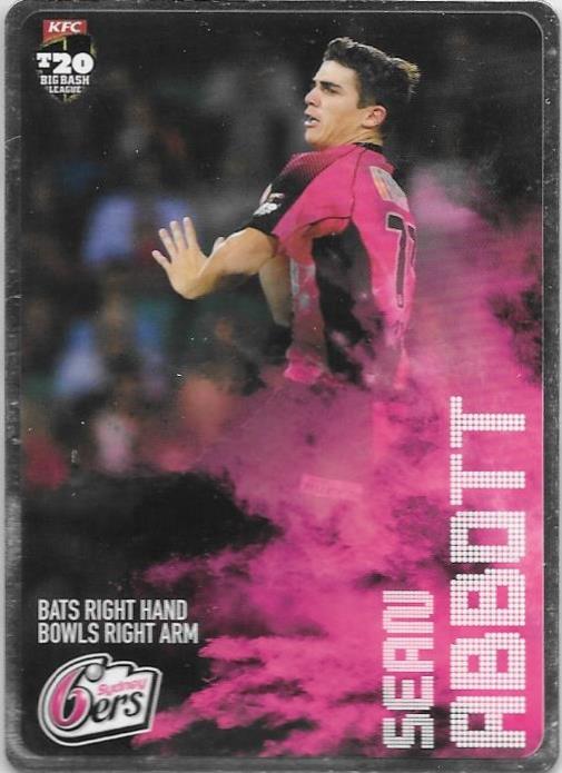 2014-15 Tap'n'play CA BBL Silver Parallel Cricket card - 1 to 100 - Pick Your Card