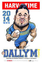 Jarryd Hayne, 2014 Dally M, Harv Time Poster