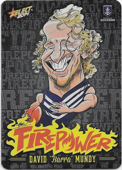 David Mundy, Firepower Caricatures, 2014 Select AFL Champions