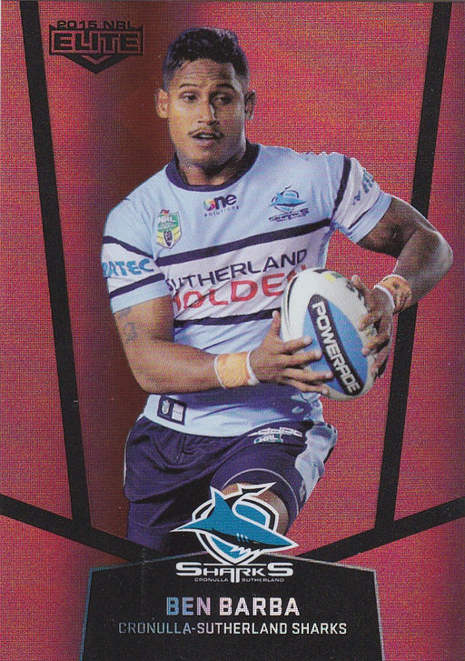 Cronulla Sharks Ruby Mojo set, 2015 ESP Elite NRL