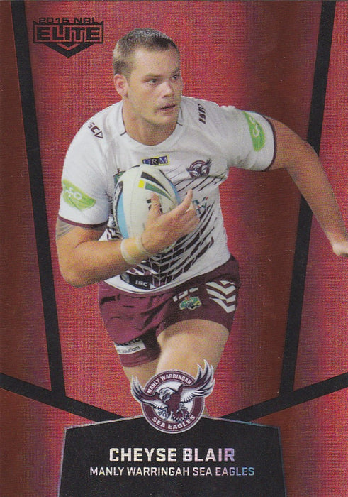 Manly Ruby Mojo set, 2015 ESP Elite NRL