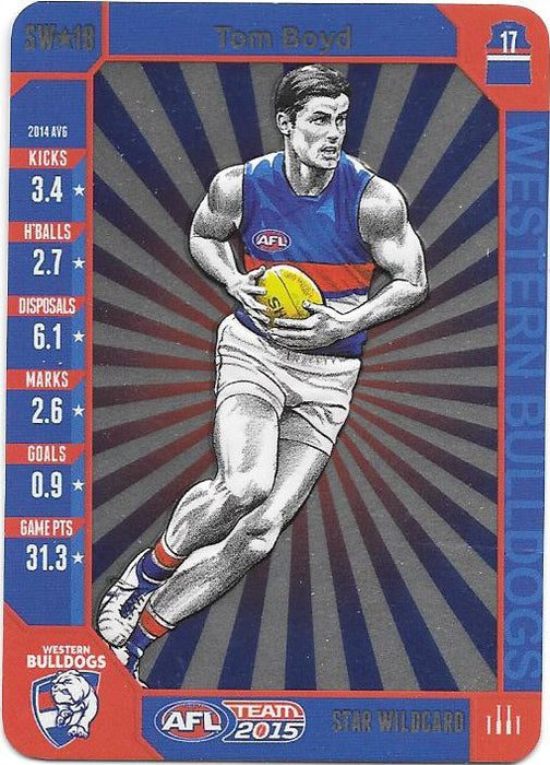 Tom Boyd, Star Wildcard, 2015 Teamcoach AFL