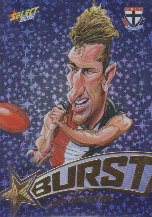 Luke Dunstan, Starburst Blue Caricatures, 2016 Select AFL Stars