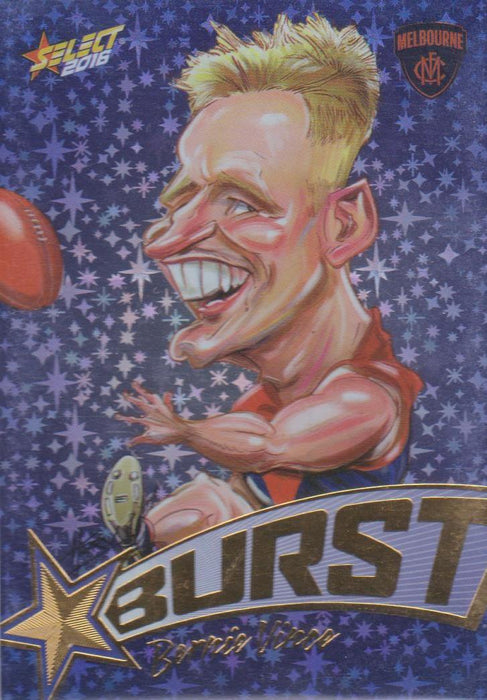 Bernie Vince, Starburst Blue Caricatures, 2016 Select AFL Stars