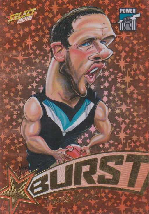 Travis Boak, Starburst Caricatures, 2016 Select AFL Stars