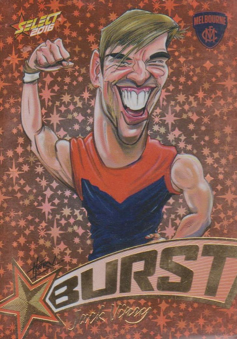 Jack Viney, Starburst Caricatures, 2016 Select AFL Stars