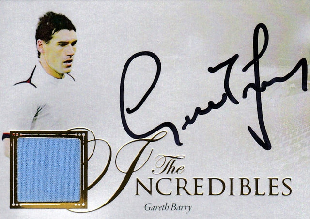 Gareth Barry, The Incredibles, 2016 Futera Unique Soccer