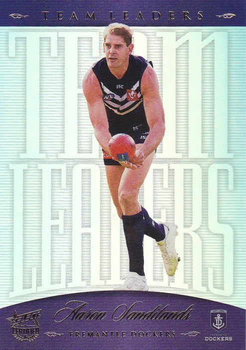 2016 Select AFL Certified, Team Leaders, Aaron Sandilands