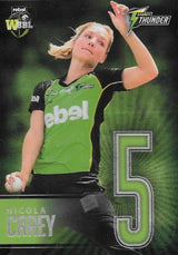 Jersey Numbers Silver, 2017-18 Tap'n'play CA BBL 07 Cricket - 1 to 16 - Pick Your Card