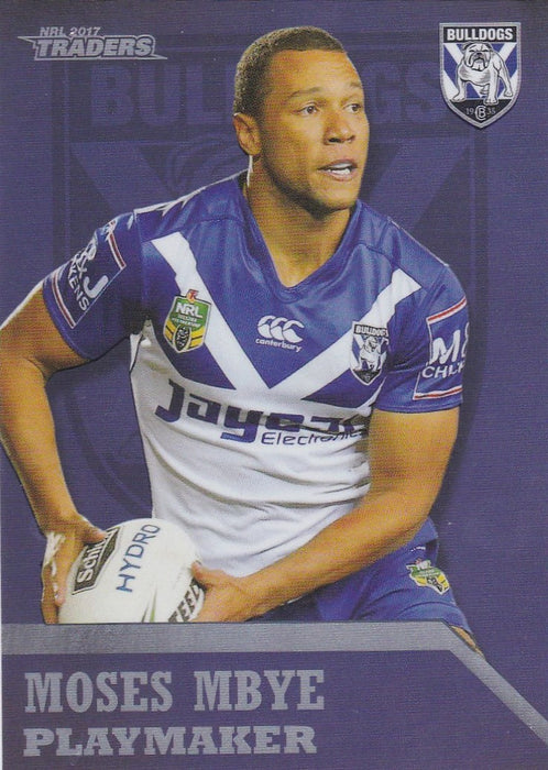 Moses Mbye, Playmaker, 2017 ESP Traders NRL