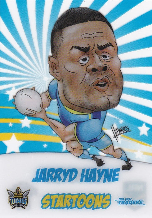 Jarryd Hayne, Startoons, 2017 ESP Traders NRL