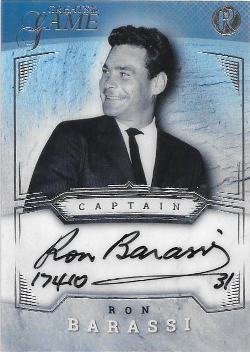 Ron Barassi, Captain, 2017 Regal Football Greats of the Game