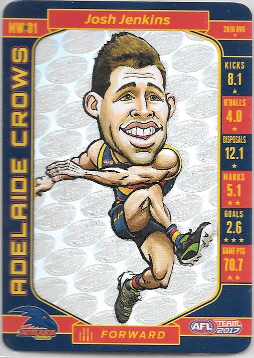 Josh Jenkins, Magic Wildcard, 2017 Teamcoach AFL