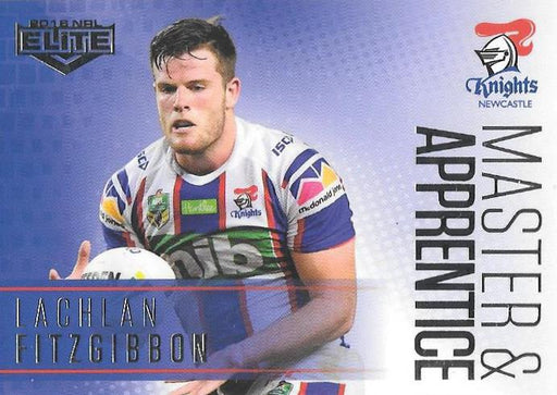 Lachlan Fitzgibbon, Master & Apprentice, 2018 TLA esp Elite NRL