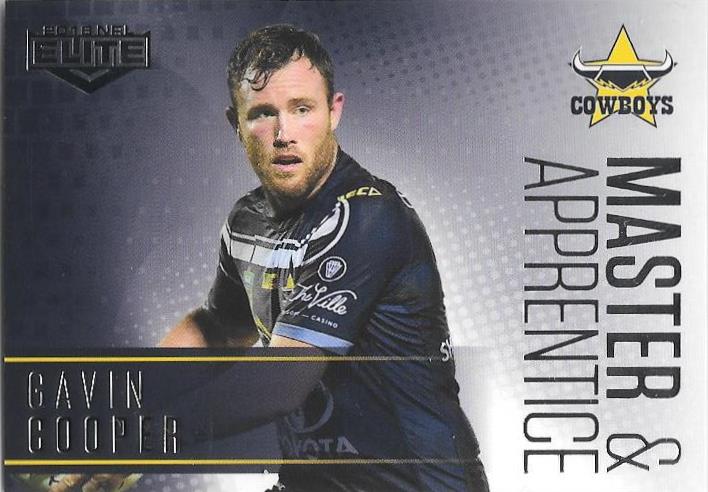 Gavin Cooper, Master & Apprentice, 2018 TLA esp Elite NRL