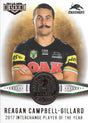 Reagan Campbell-Gillard, Medal card, 2018 TLA esp Elite NRL