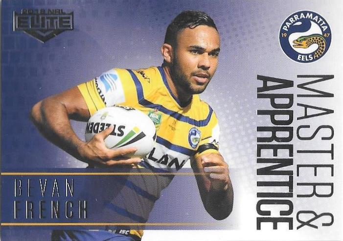 Bevan French, Master & Apprentice, 2018 TLA esp Elite NRL