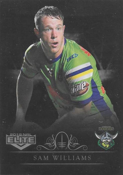 2018 ESP TLA NRL Elite Rugby League Black Parallel card - 1 to 99 - Pick Your Card