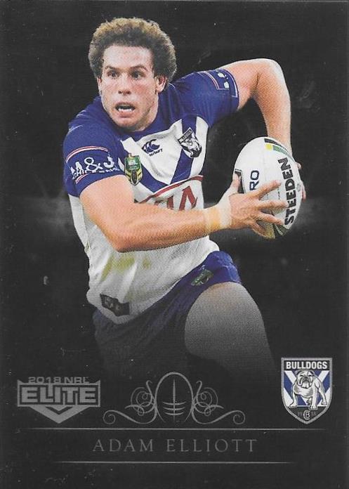 2018 ESP TLA NRL Elite Rugby League Black Parallel card - 1 to 99 - Pick Your Card