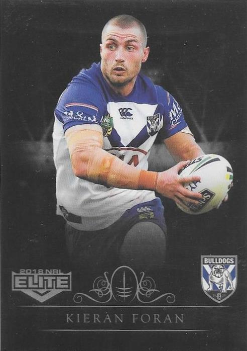 2018 ESP TLA NRL Elite Rugby League Black Parallel card - 1 to 99 - Pick Your Card