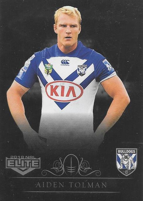 2018 ESP TLA NRL Elite Rugby League Black Parallel card - 1 to 99 - Pick Your Card