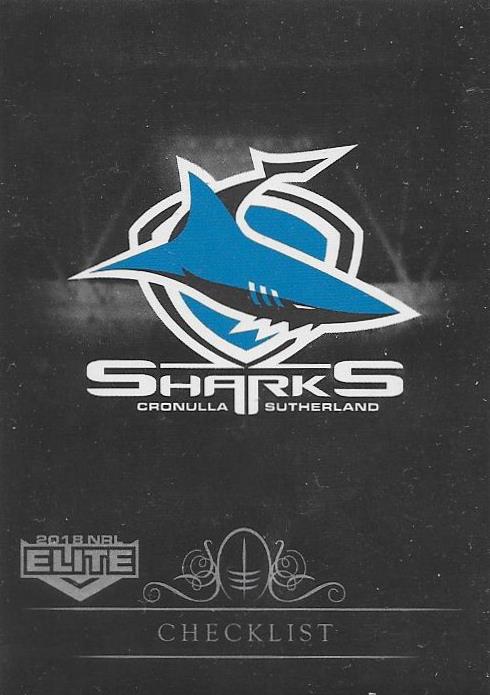 2018 ESP TLA NRL Elite Rugby League Black Parallel card - 1 to 99 - Pick Your Card