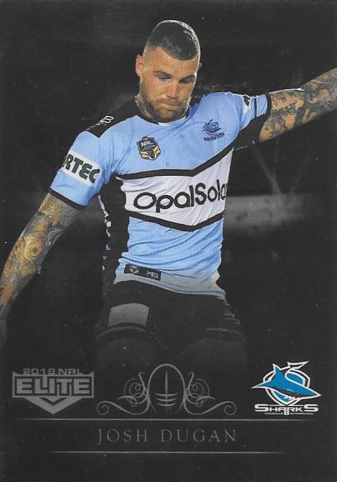 2018 ESP TLA NRL Elite Rugby League Black Parallel card - 1 to 99 - Pick Your Card