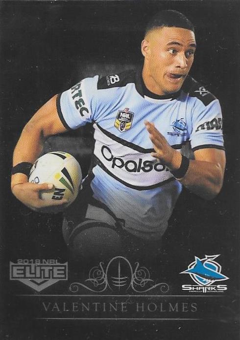 2018 ESP TLA NRL Elite Rugby League Black Parallel card - 1 to 99 - Pick Your Card