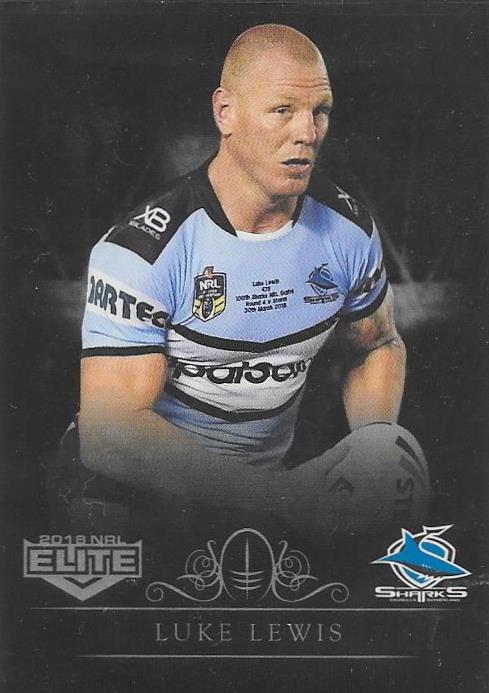 2018 ESP TLA NRL Elite Rugby League Black Parallel card - 1 to 99 - Pick Your Card