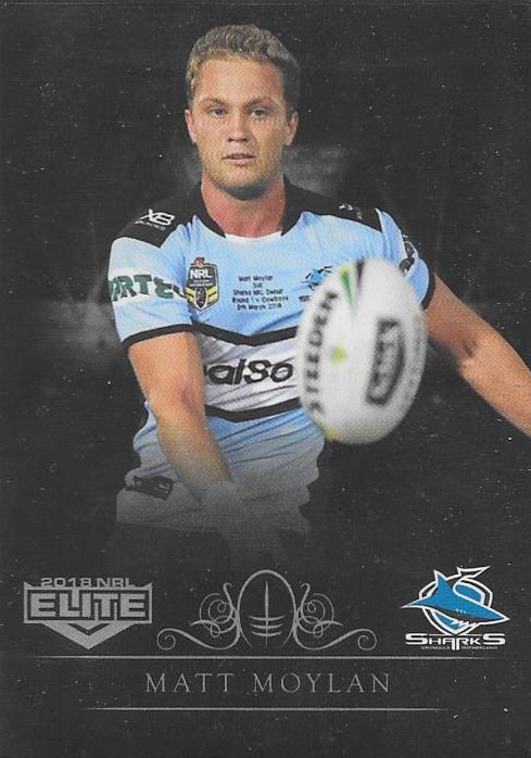 2018 ESP TLA NRL Elite Rugby League Black Parallel card - 1 to 99 - Pick Your Card